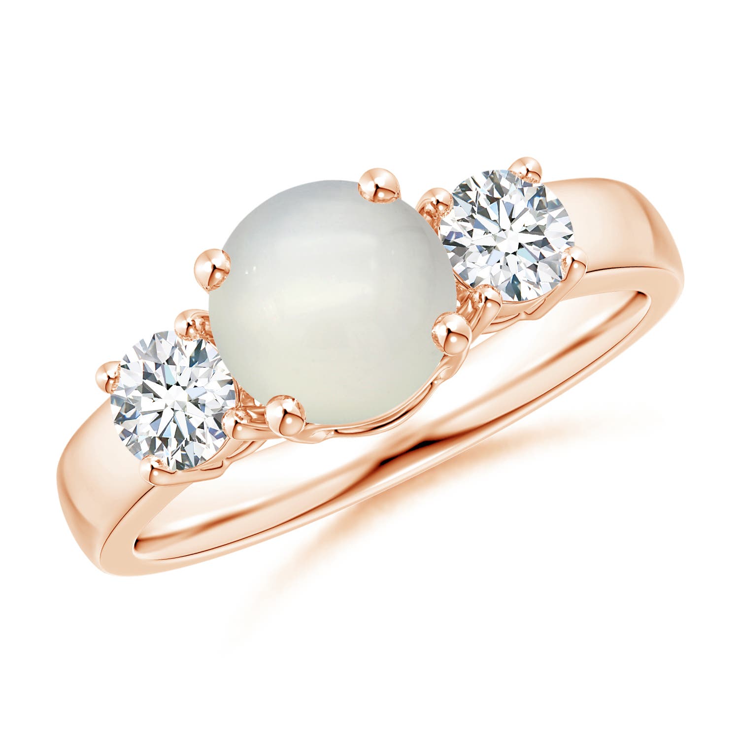 AAA - Moonstone / 1.71 CT / 14 KT Rose Gold