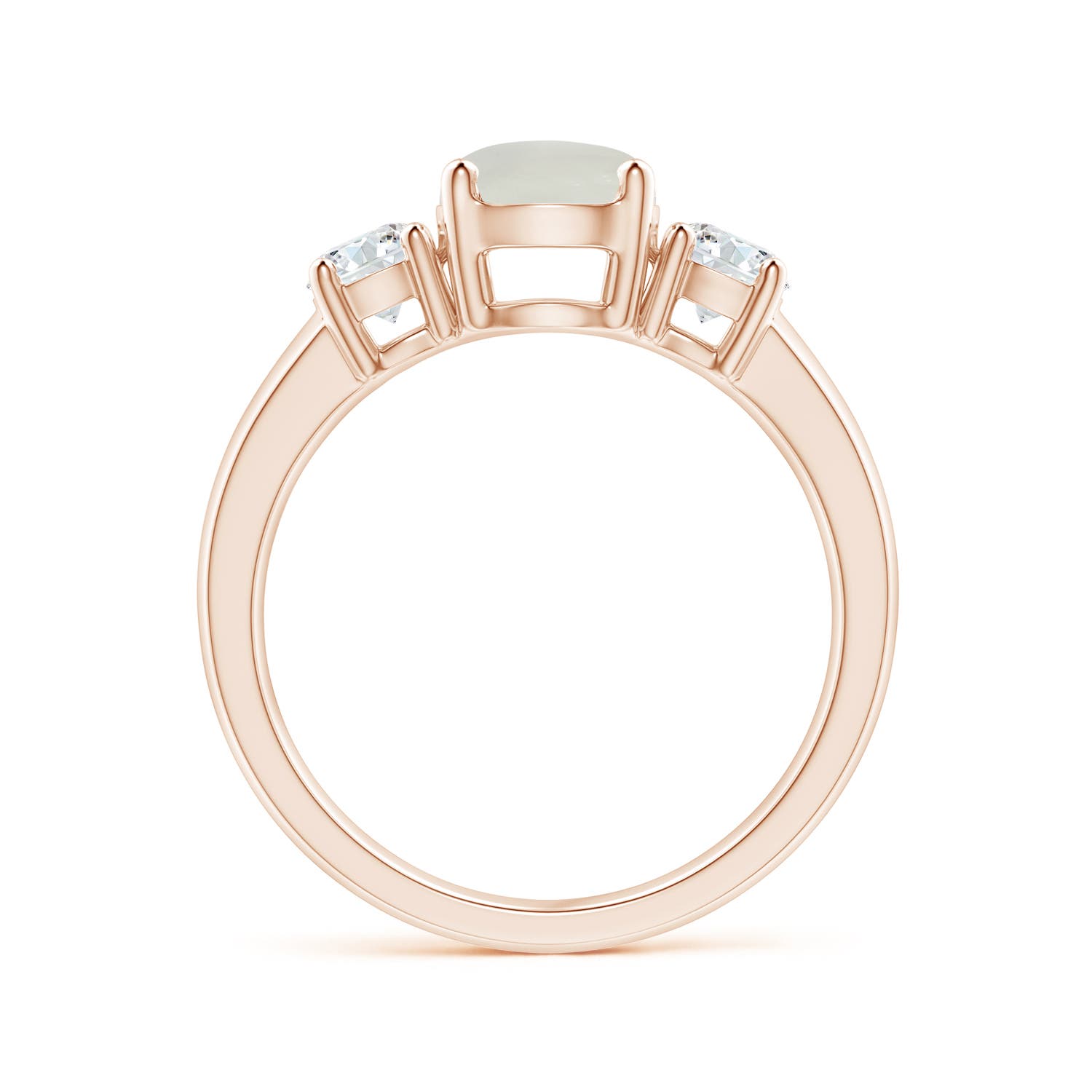 AAA - Moonstone / 1.71 CT / 14 KT Rose Gold