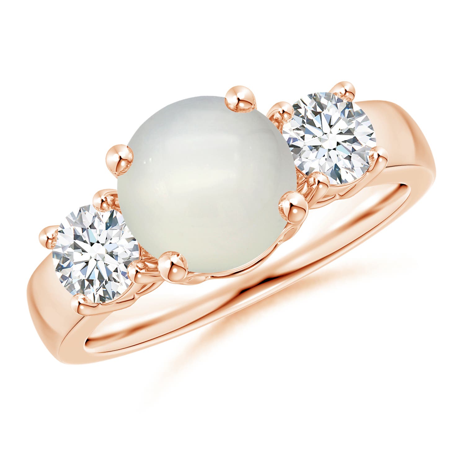 AAA - Moonstone / 2.6 CT / 14 KT Rose Gold