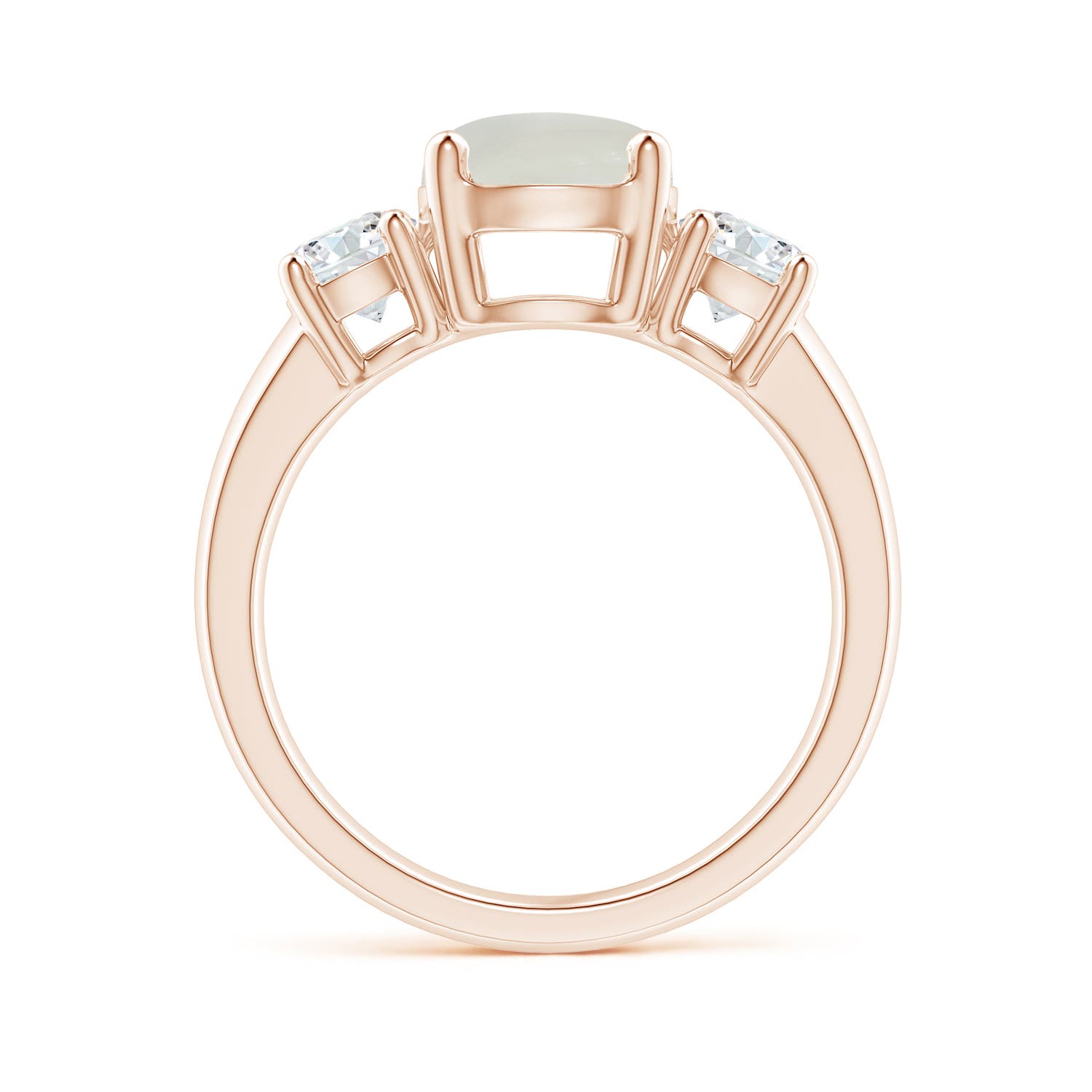 AAA - Moonstone / 2.6 CT / 14 KT Rose Gold