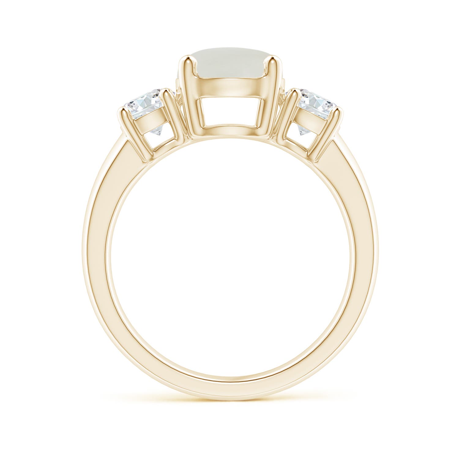 AAAA - Moonstone / 2.6 CT / 14 KT Yellow Gold