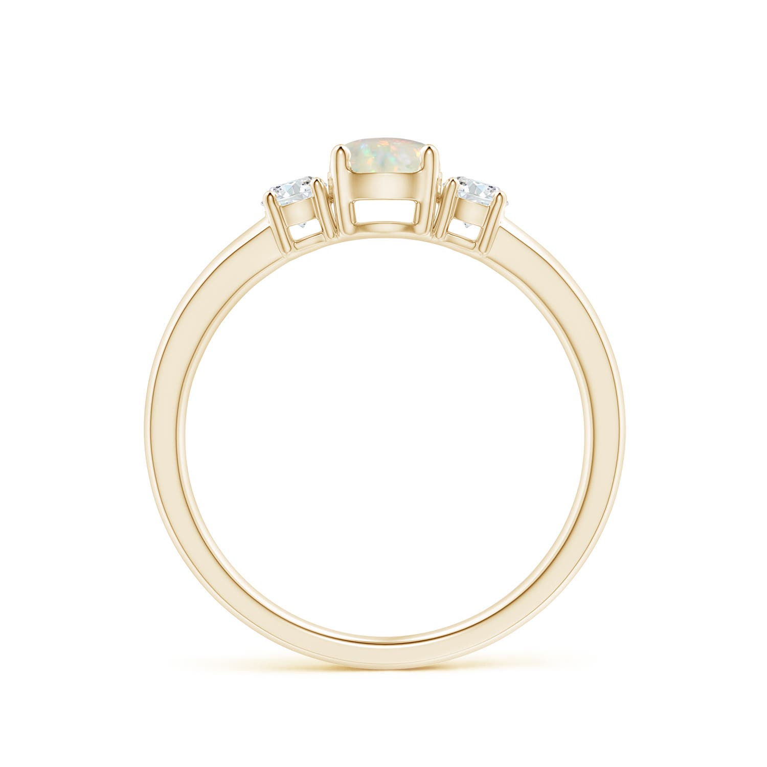 AAA - Opal / 0.54 CT / 14 KT Yellow Gold