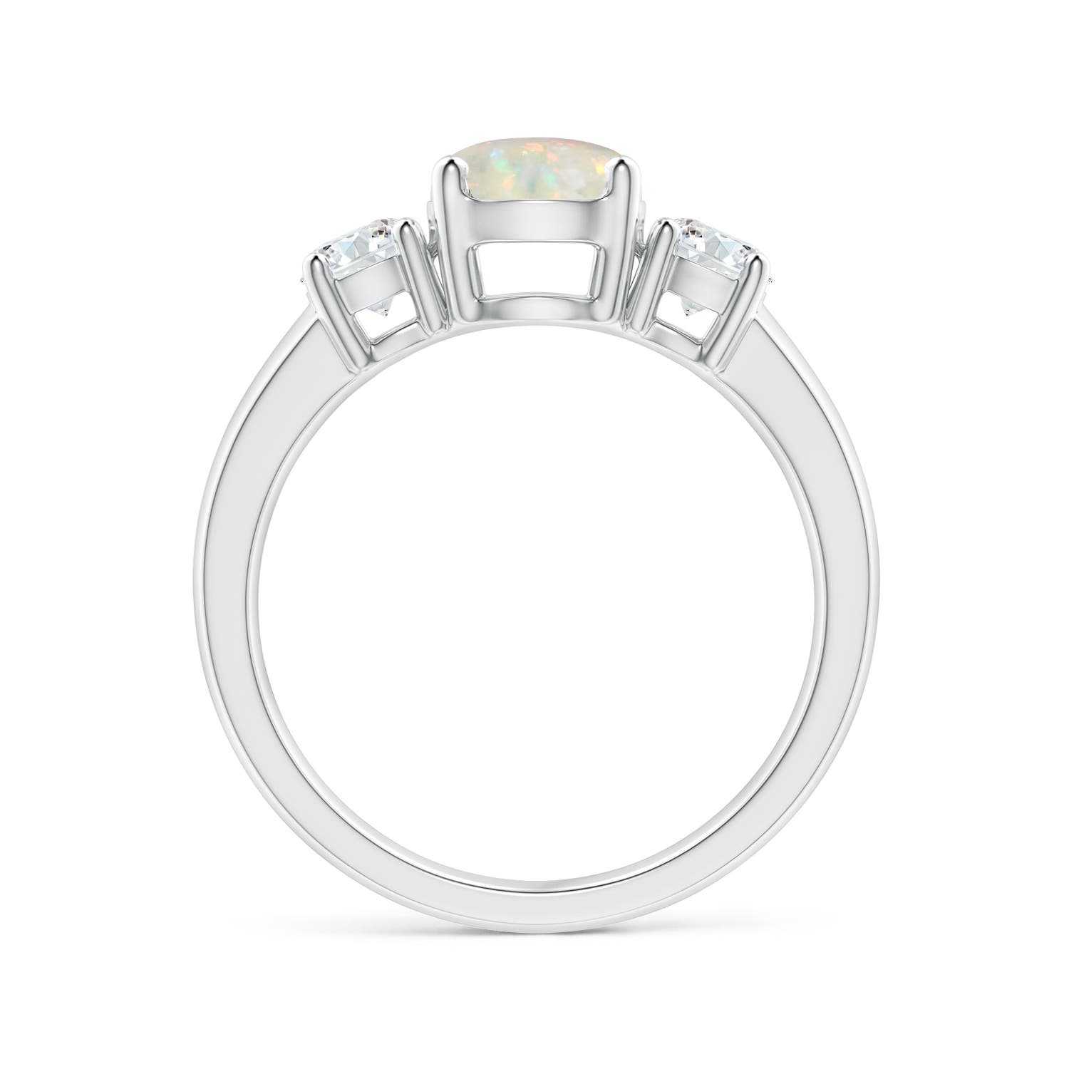 AAA - Opal / 1.21 CT / 14 KT White Gold