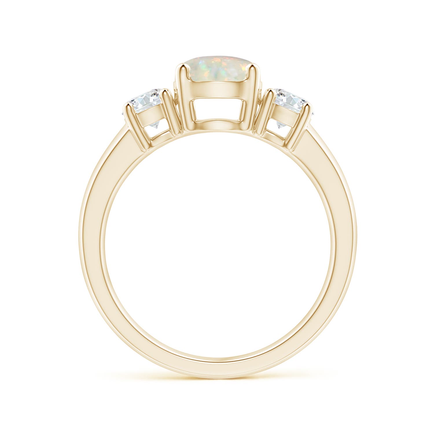 AAA - Opal / 1.21 CT / 14 KT Yellow Gold