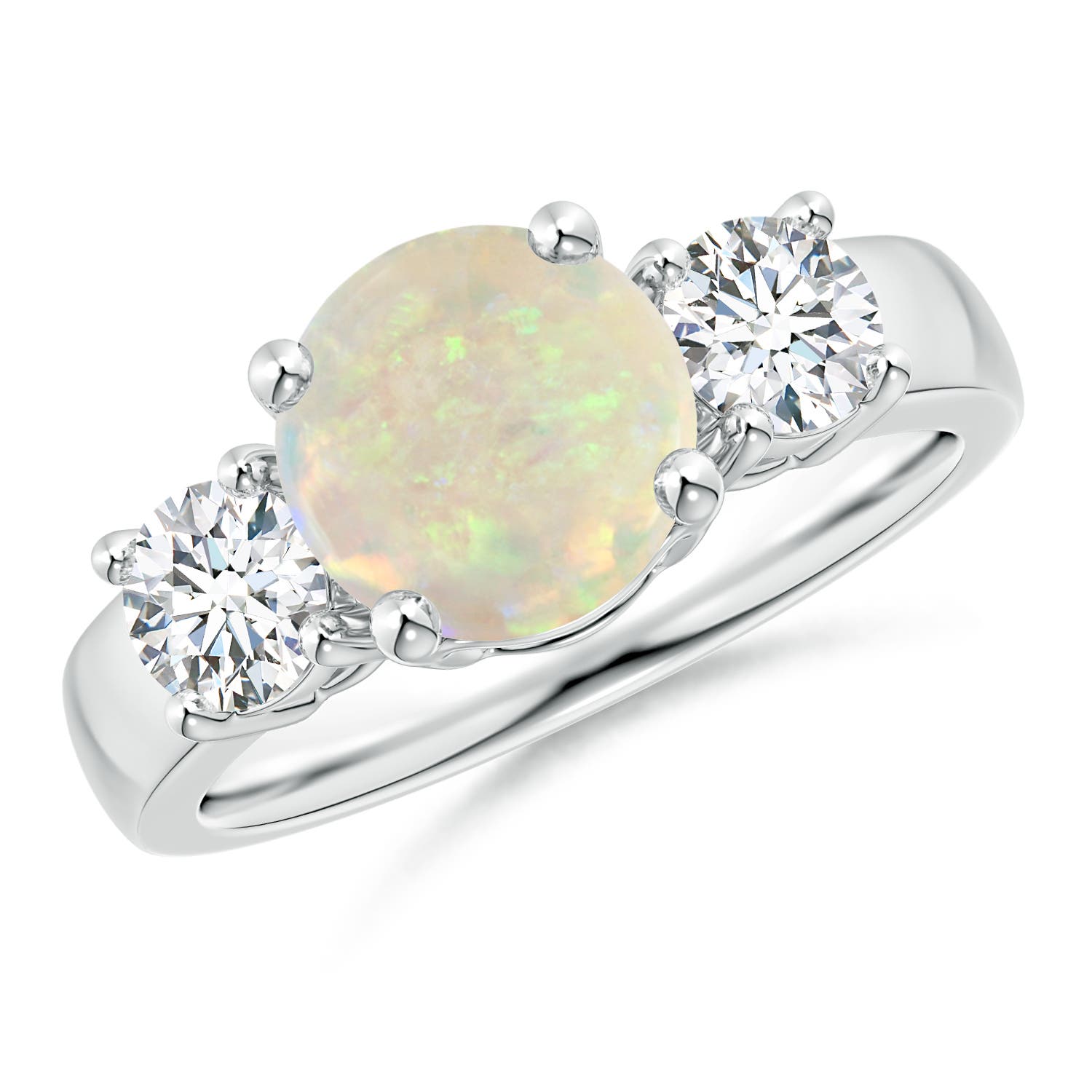 AAA - Opal / 1.85 CT / 14 KT White Gold