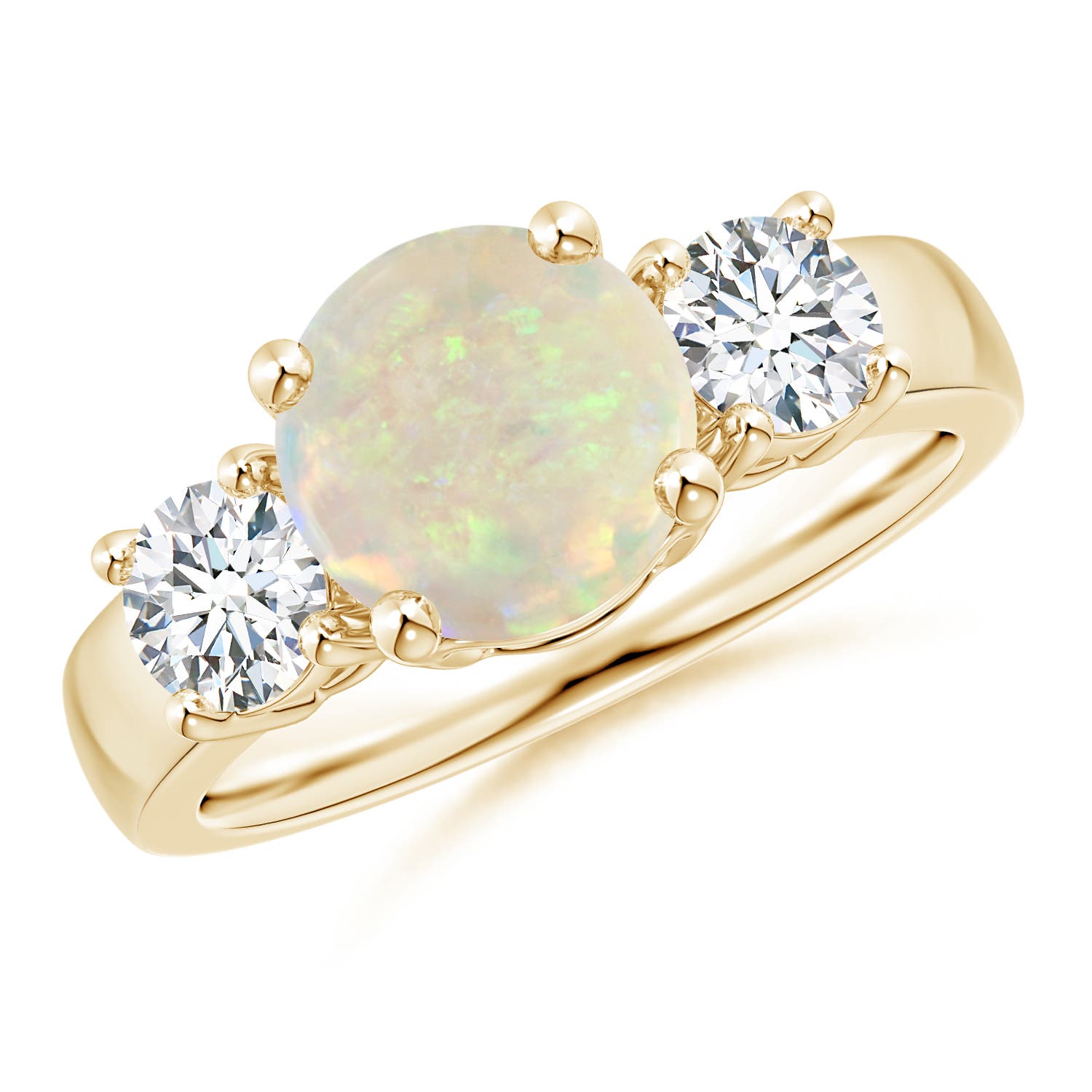 AAA - Opal / 1.85 CT / 14 KT Yellow Gold