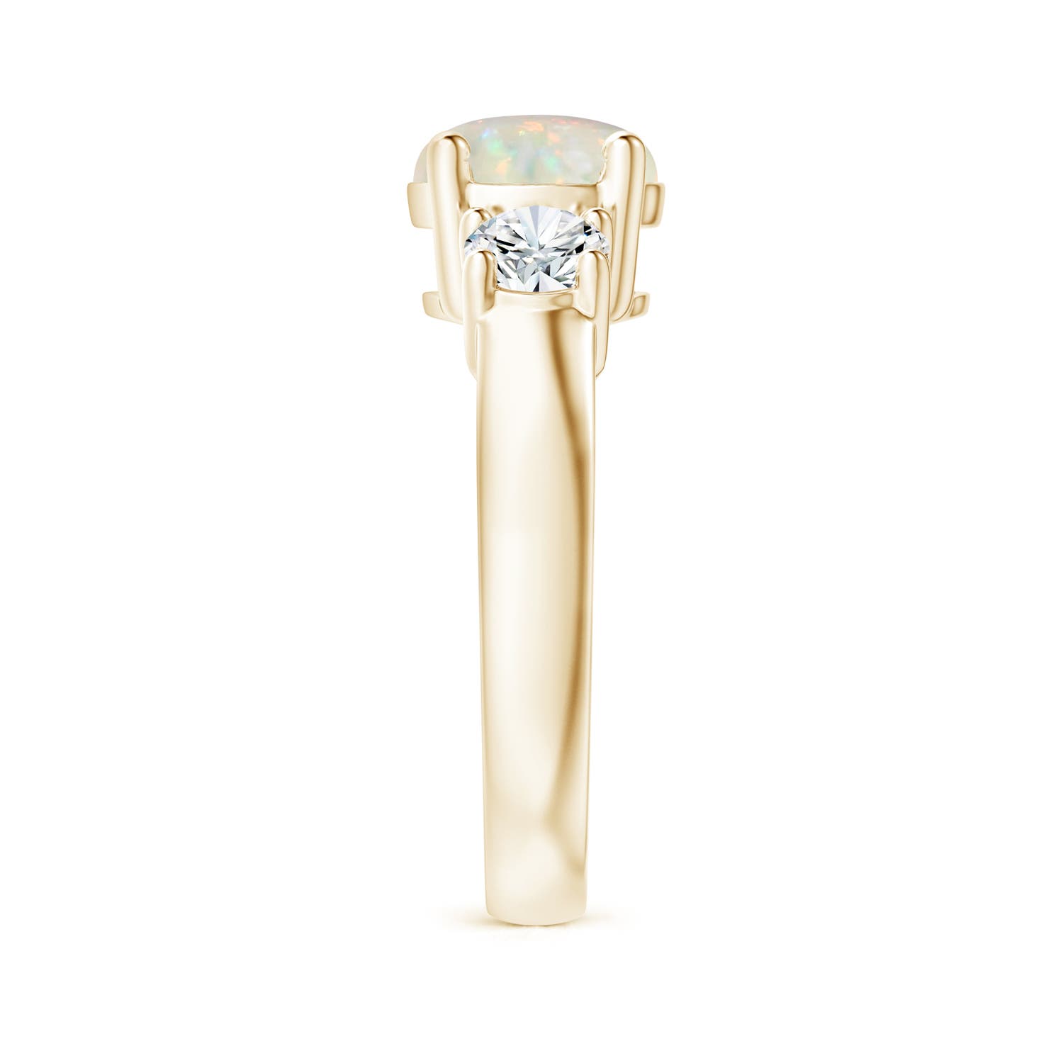 AAA - Opal / 1.85 CT / 14 KT Yellow Gold