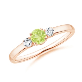 Round A Peridot