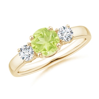 Round A Peridot