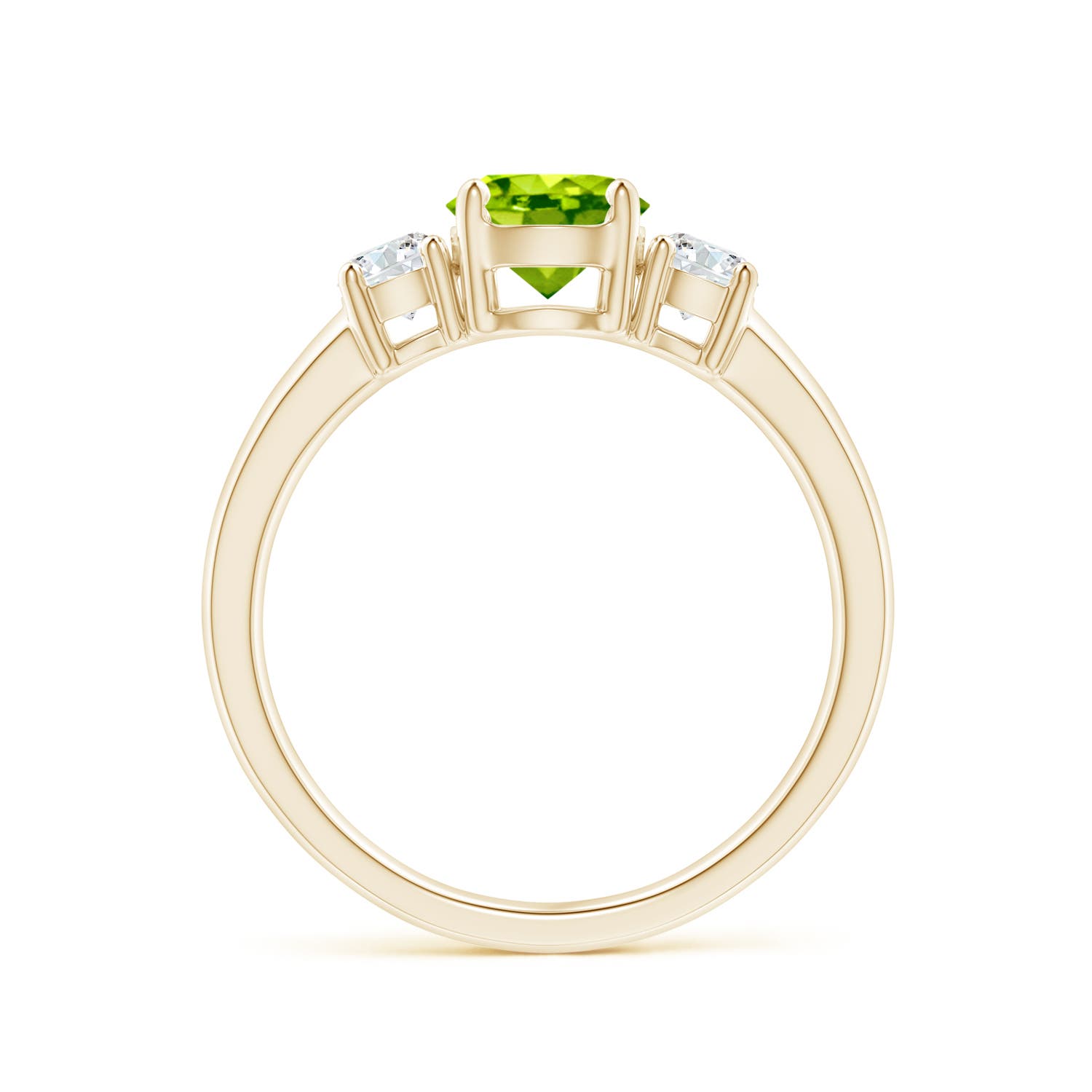 AAA - Peridot / 1.27 CT / 14 KT Yellow Gold