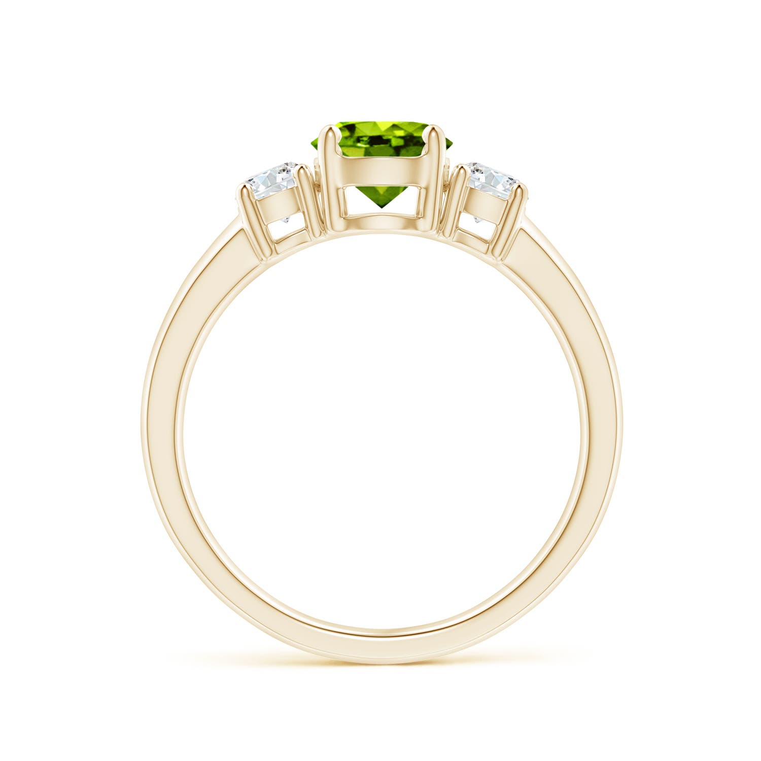 AAAA - Peridot / 1.27 CT / 14 KT Yellow Gold