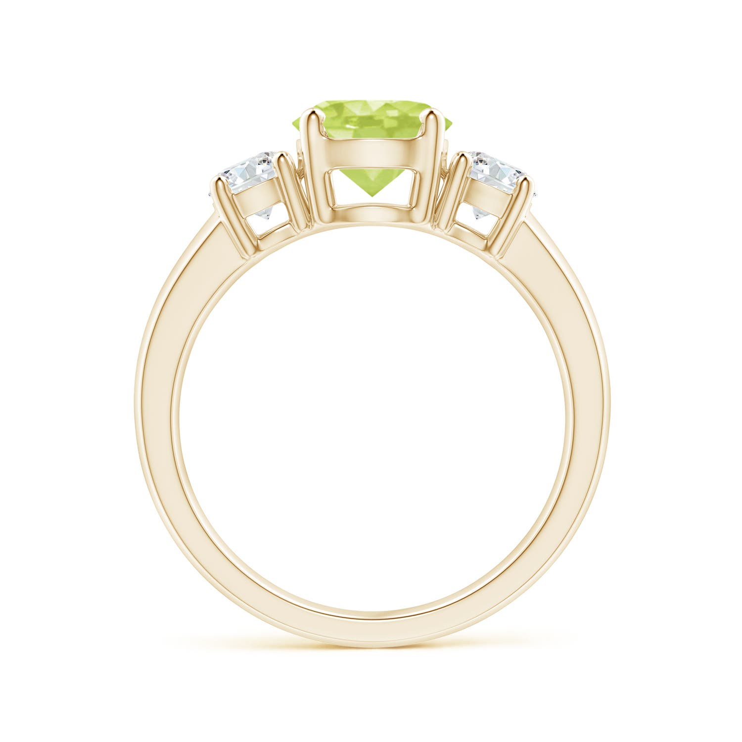 A - Peridot / 1.86 CT / 14 KT Yellow Gold