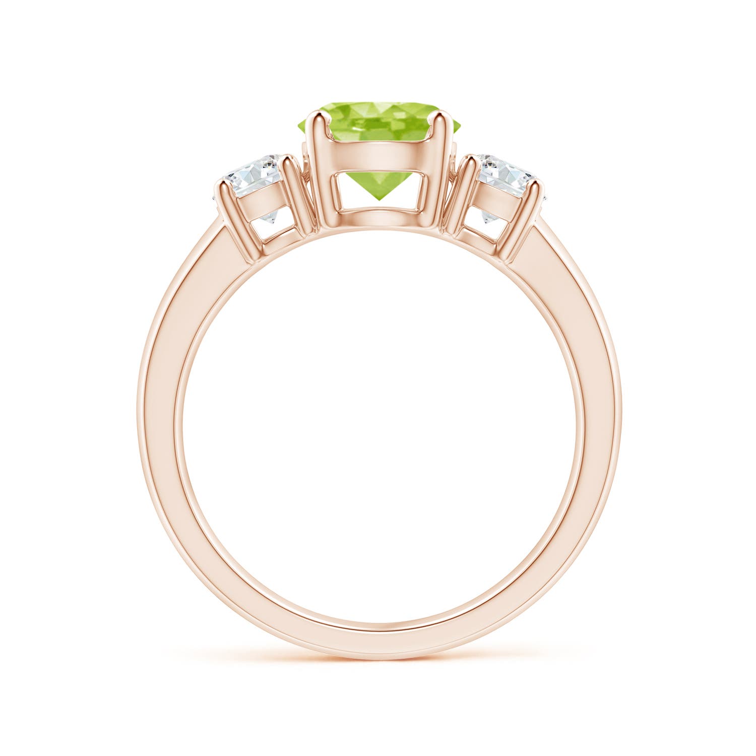 AA - Peridot / 1.86 CT / 14 KT Rose Gold