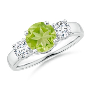 Round AA Peridot
