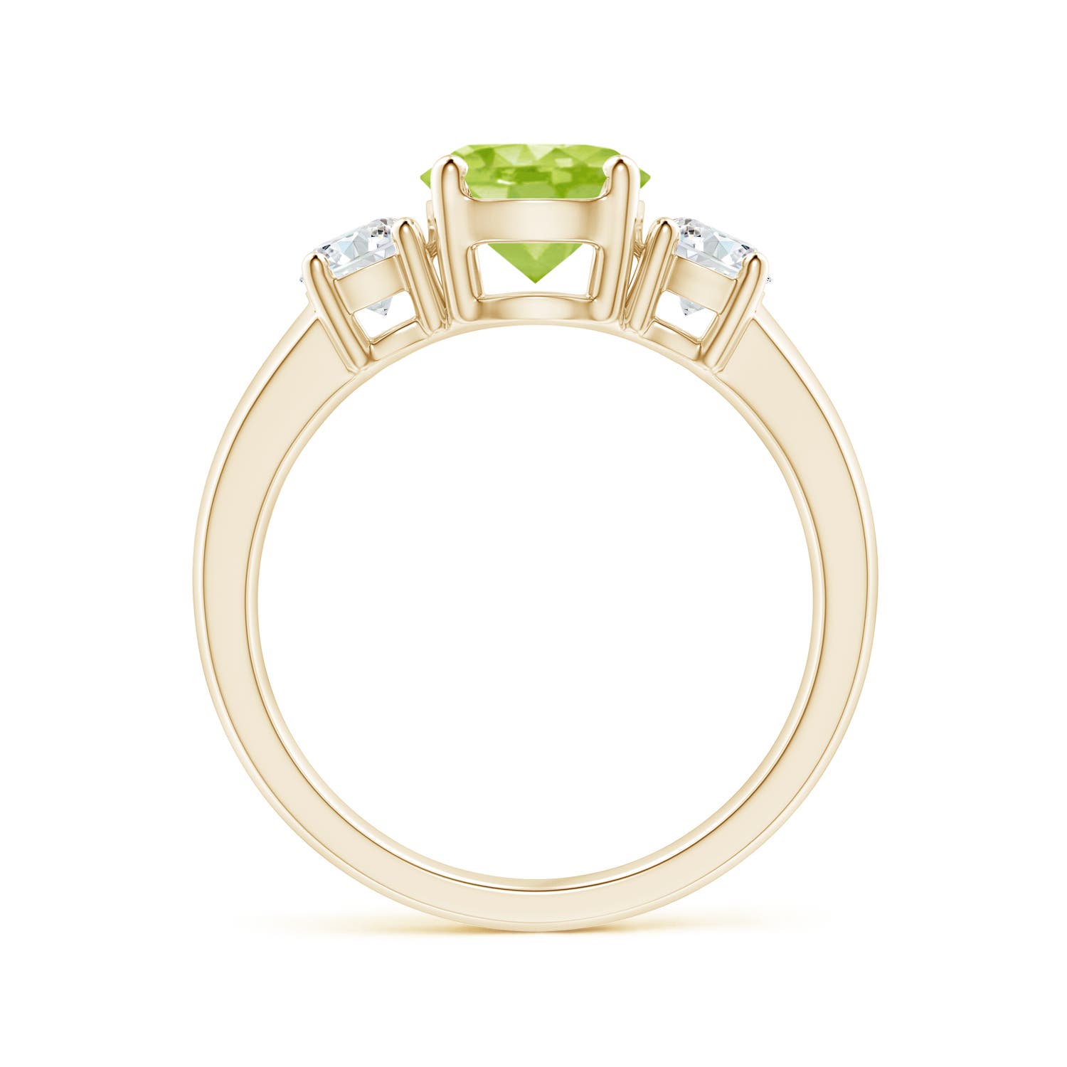 AA - Peridot / 1.86 CT / 14 KT Yellow Gold