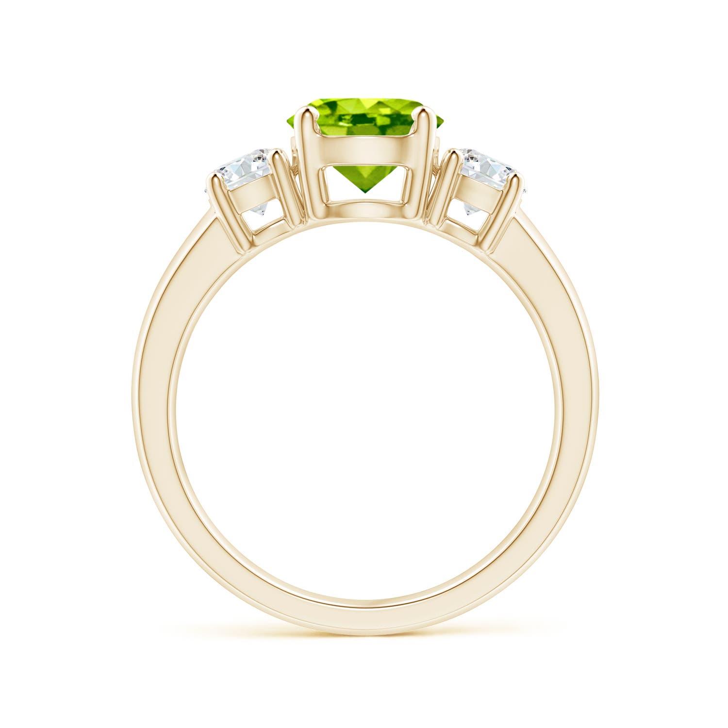 AAA - Peridot / 1.86 CT / 14 KT Yellow Gold