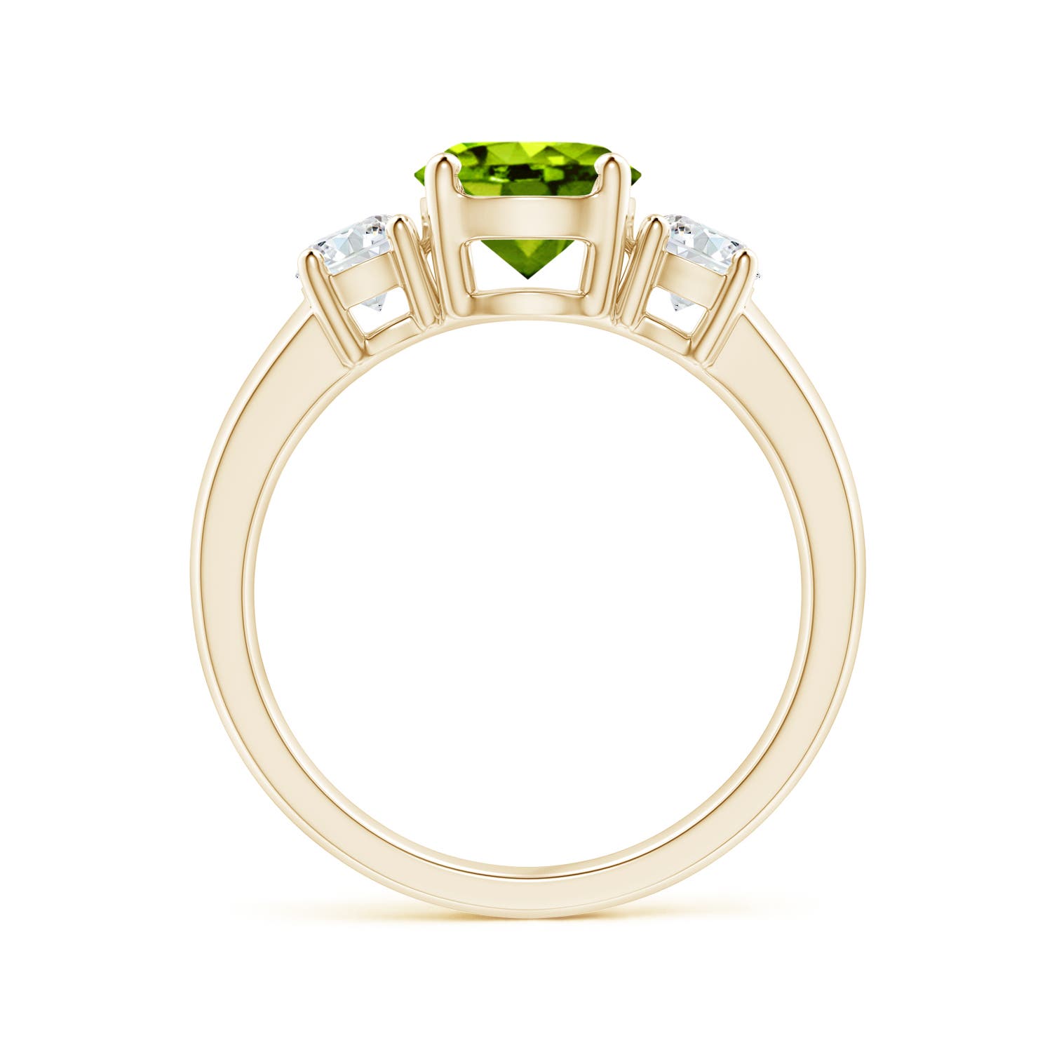 AAAA - Peridot / 1.86 CT / 14 KT Yellow Gold