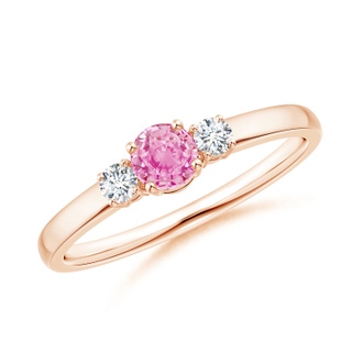 Round A Pink Sapphire