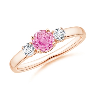 Round A Pink Sapphire