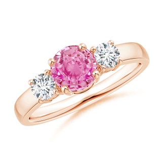 Round AA Pink Sapphire