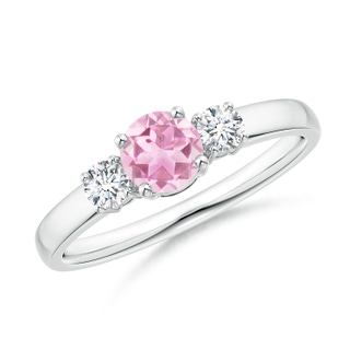 Round A Pink Tourmaline