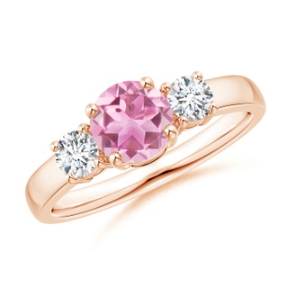 Round AA Pink Tourmaline