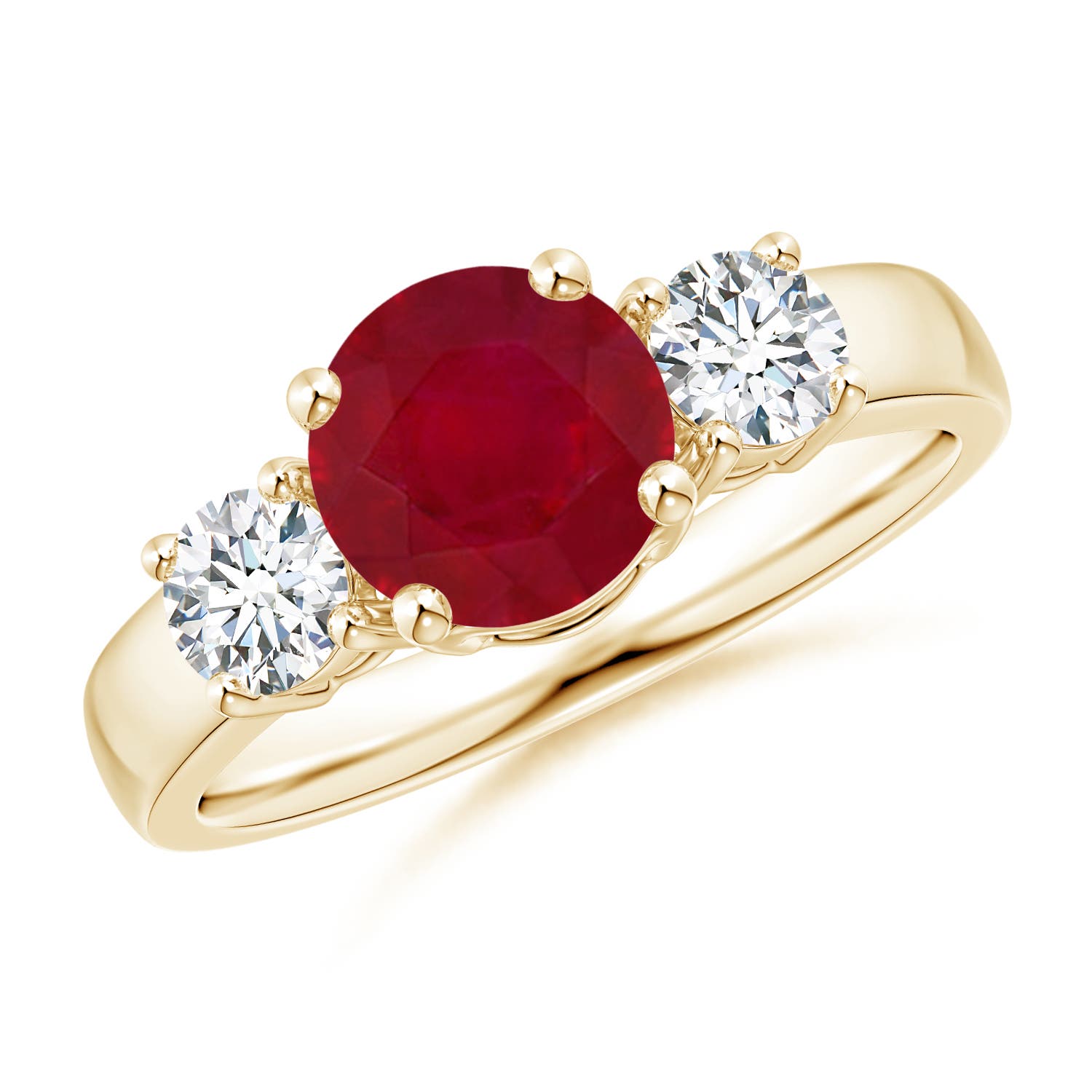 AA - Ruby / 1.86 CT / 14 KT Yellow Gold