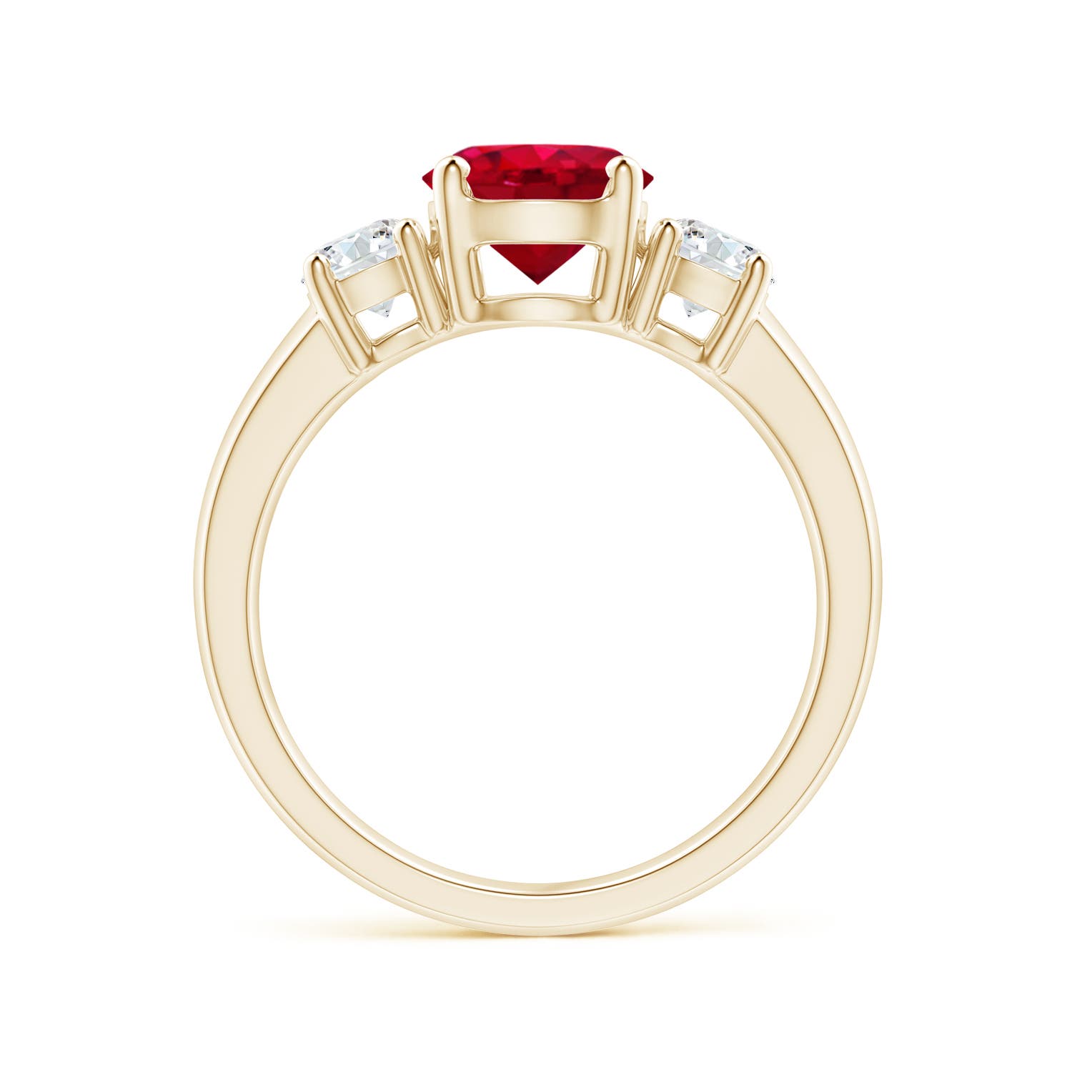 AAA - Ruby / 1.86 CT / 14 KT Yellow Gold