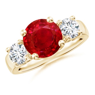 Round AAA Ruby