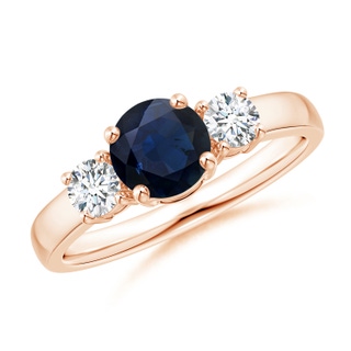 Round A Blue Sapphire