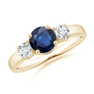 Round AA Blue Sapphire