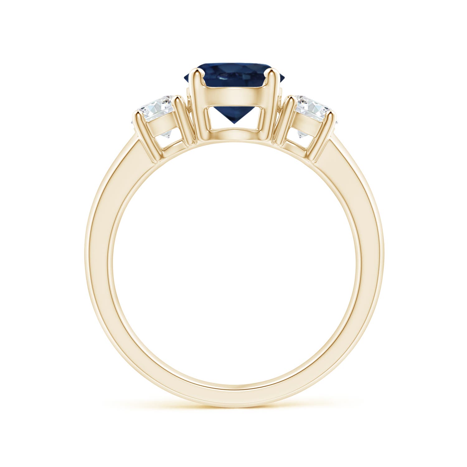 AA - Blue Sapphire / 2.06 CT / 14 KT Yellow Gold