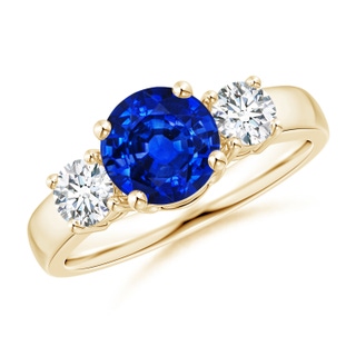 Round AAAA Blue Sapphire
