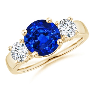 Round AAAA Blue Sapphire