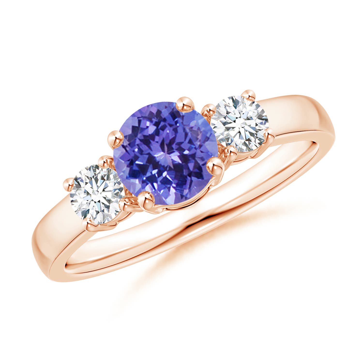 AA - Tanzanite / 1.22 CT / 14 KT Rose Gold