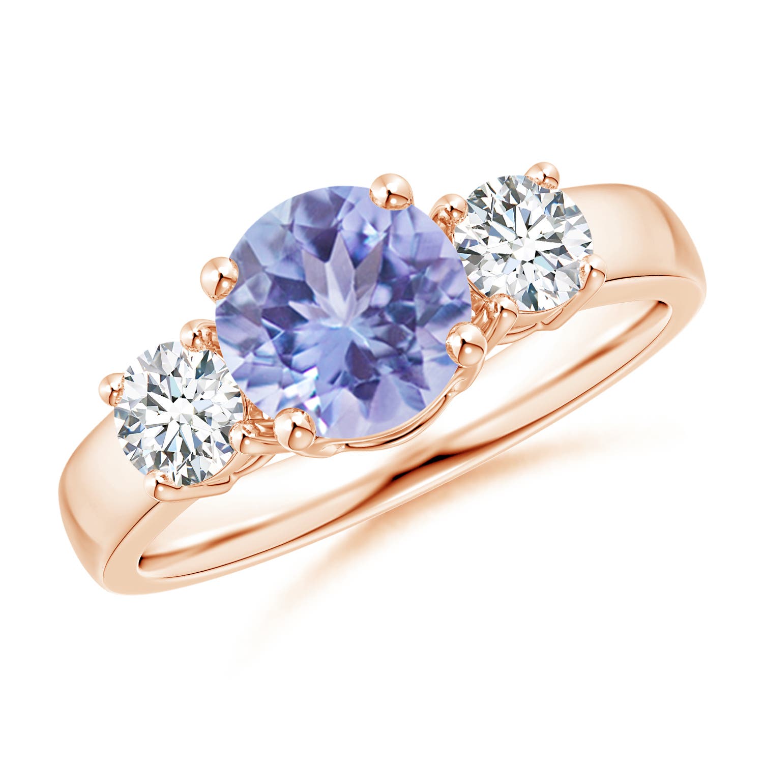 A - Tanzanite / 1.91 CT / 14 KT Rose Gold