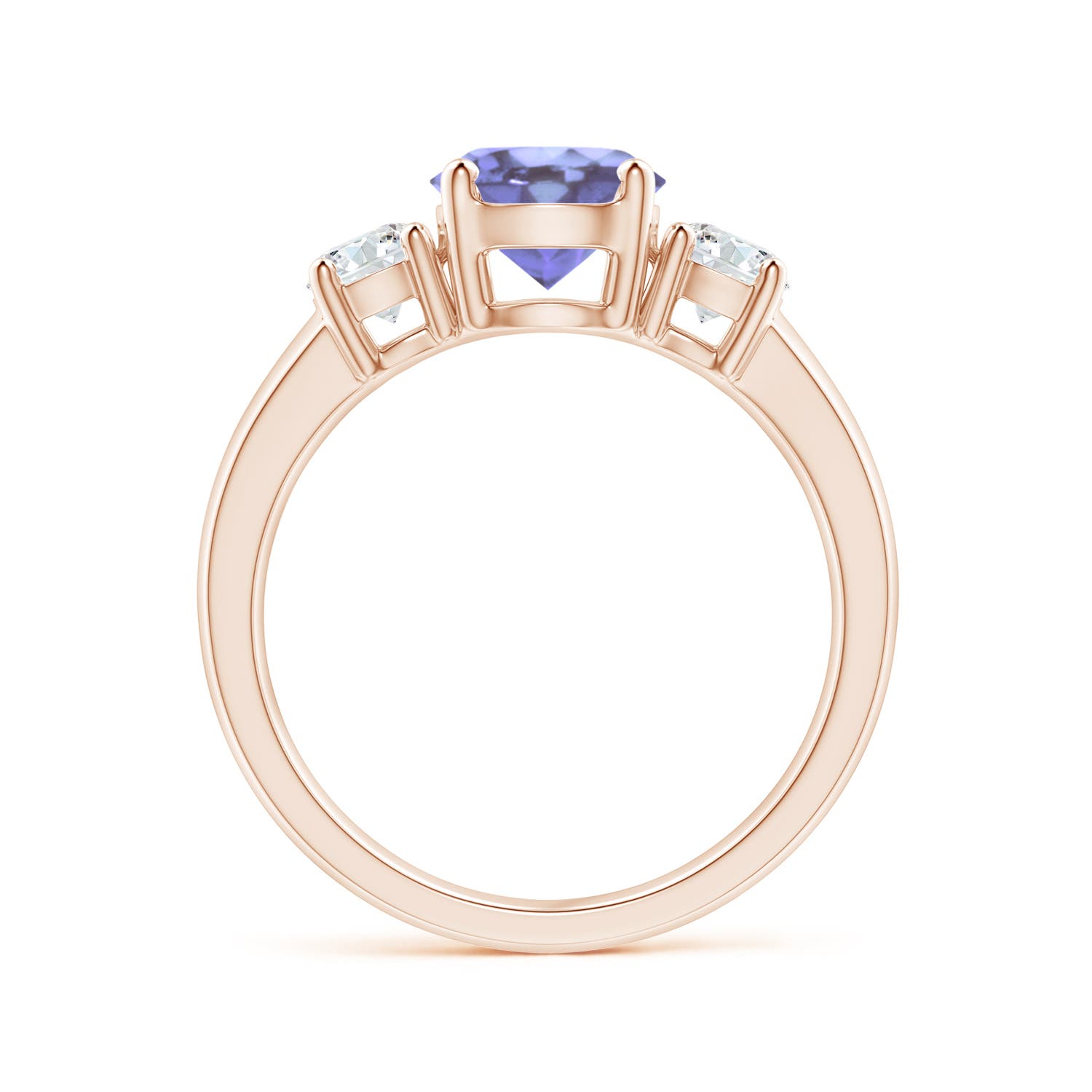 A - Tanzanite / 1.91 CT / 14 KT Rose Gold