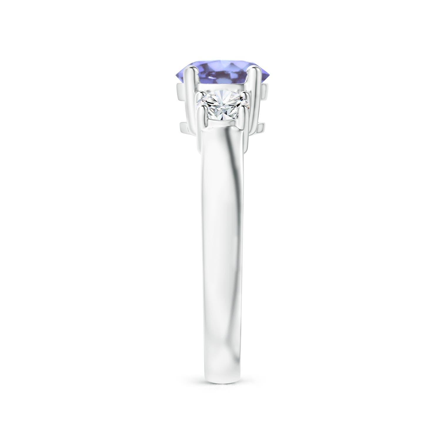 A - Tanzanite / 1.91 CT / 14 KT White Gold