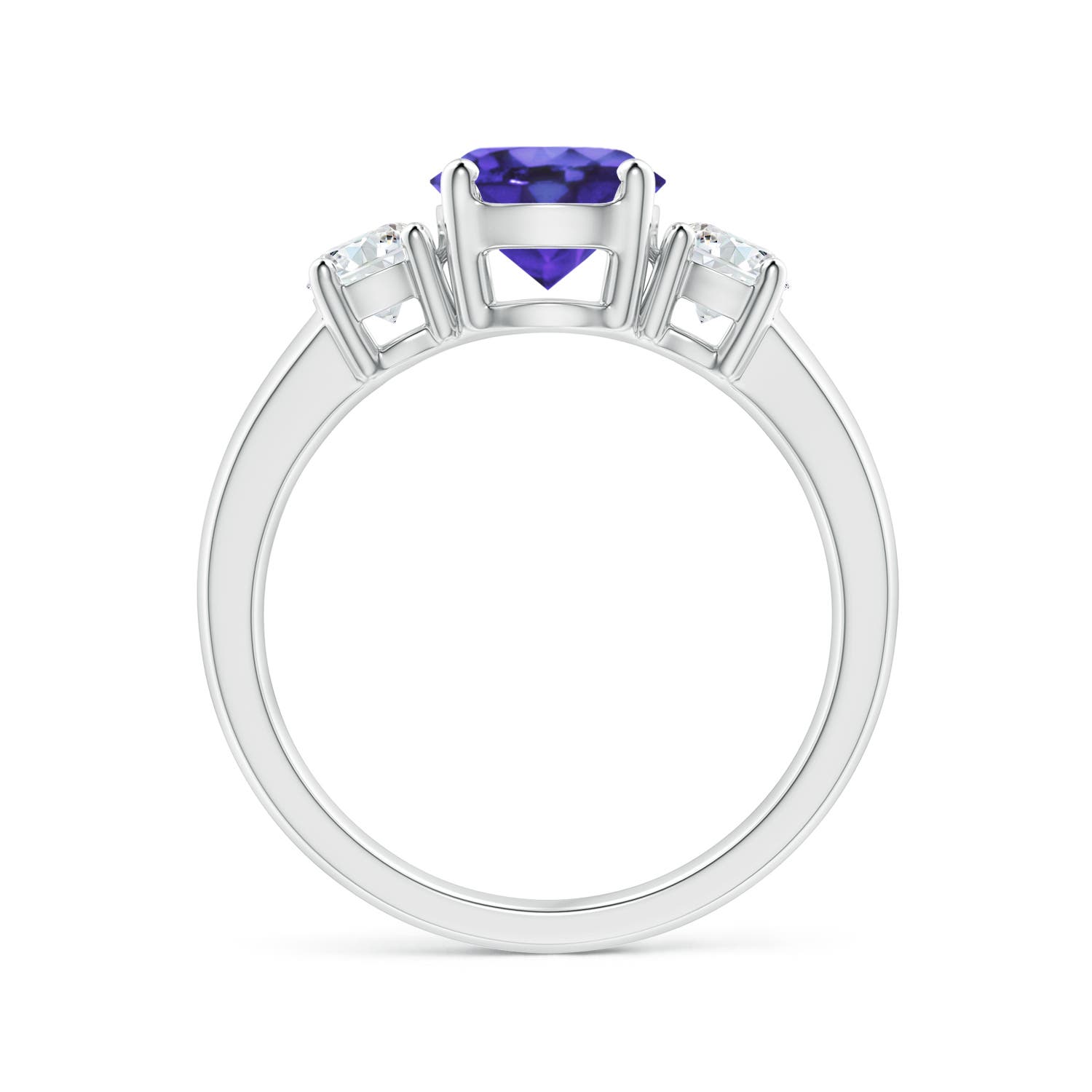 AA - Tanzanite / 1.91 CT / 14 KT White Gold