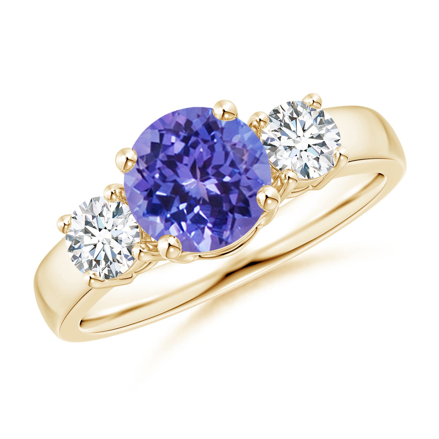 AA - Tanzanite / 1.91 CT / 14 KT Yellow Gold