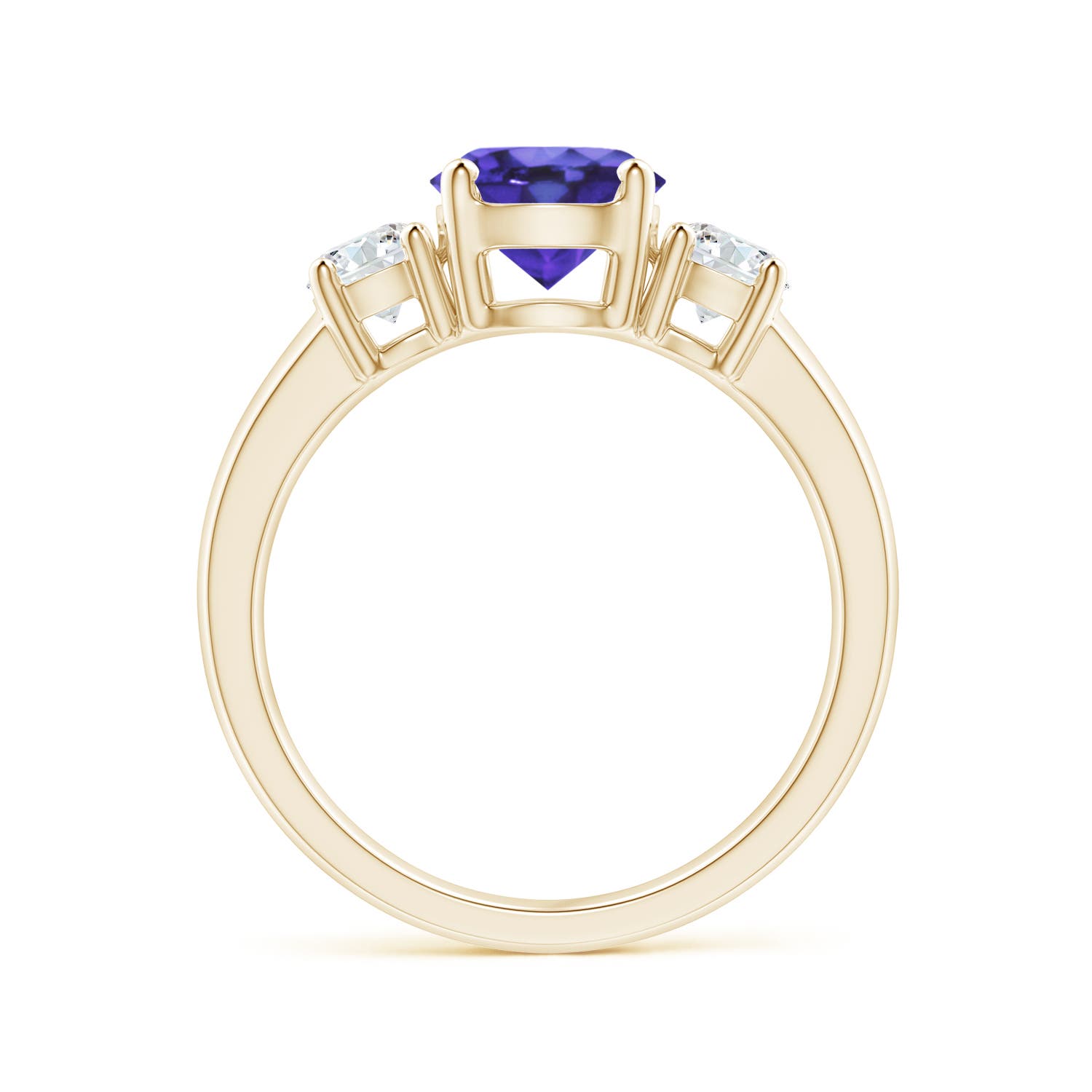 AA - Tanzanite / 1.91 CT / 14 KT Yellow Gold