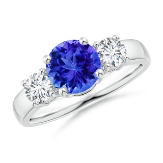 Round AAA Tanzanite