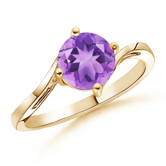 A - Amethyst / 1.15 CT / 14 KT Yellow Gold