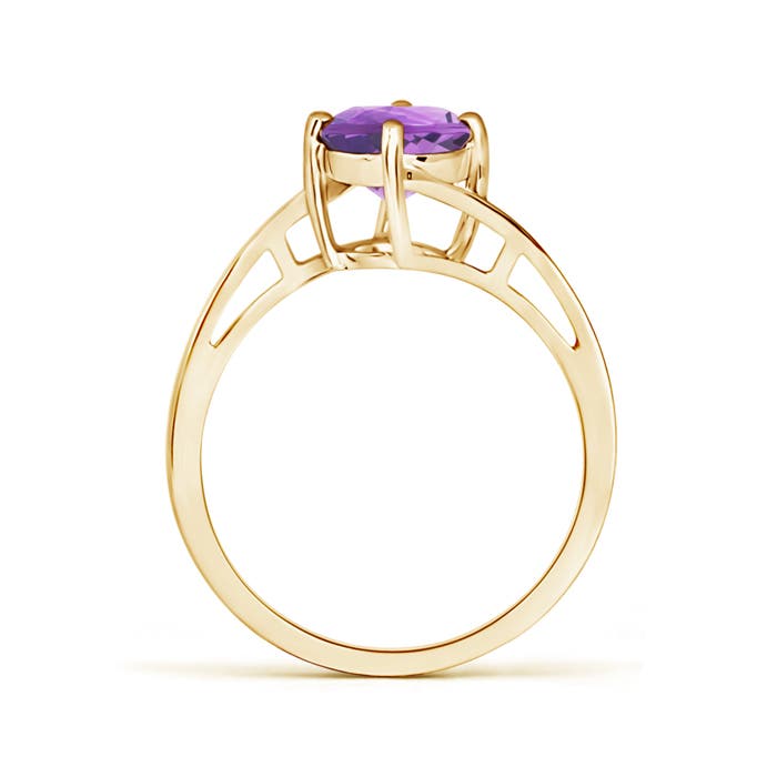 A - Amethyst / 1.15 CT / 14 KT Yellow Gold