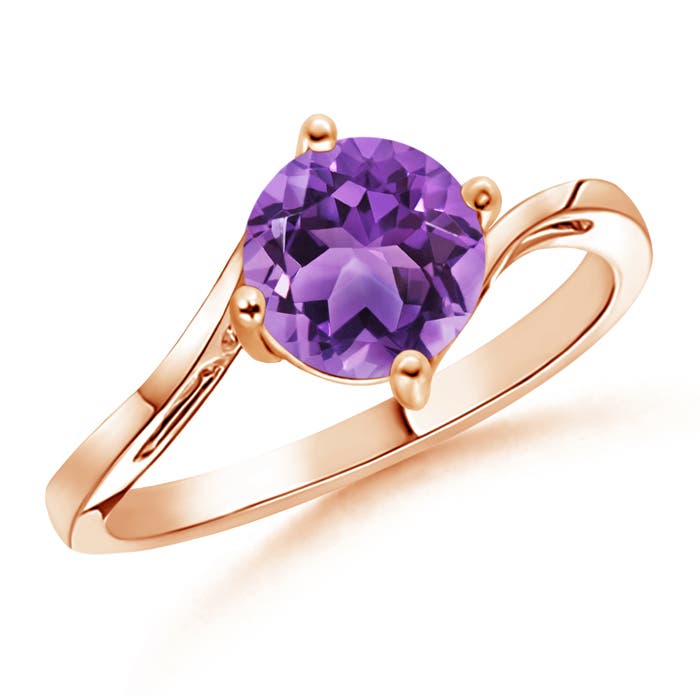 AA - Amethyst / 1.15 CT / 14 KT Rose Gold