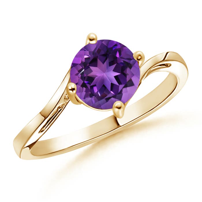 AAAA - Amethyst / 1.15 CT / 14 KT Yellow Gold