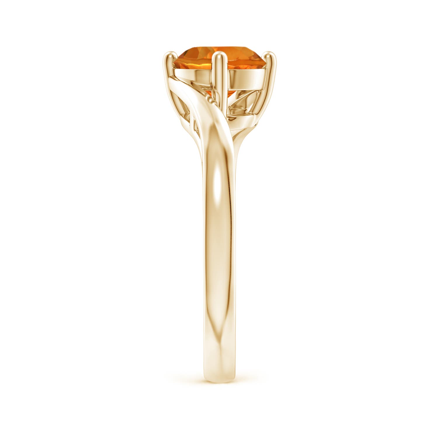 AAAA - Citrine / 1.25 CT / 14 KT Yellow Gold