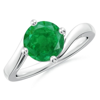Round AA Emerald