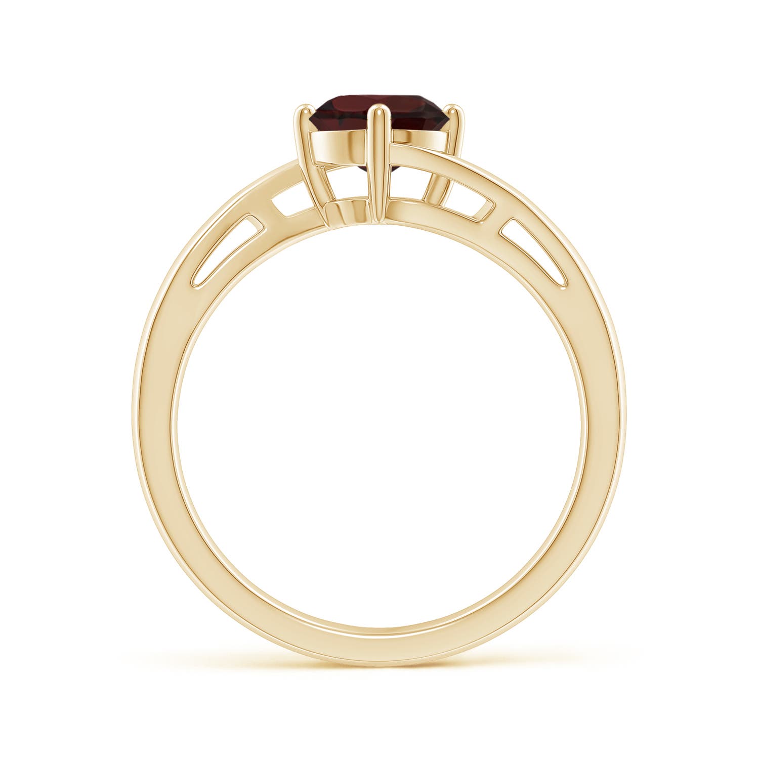 A - Garnet / 1 CT / 14 KT Yellow Gold