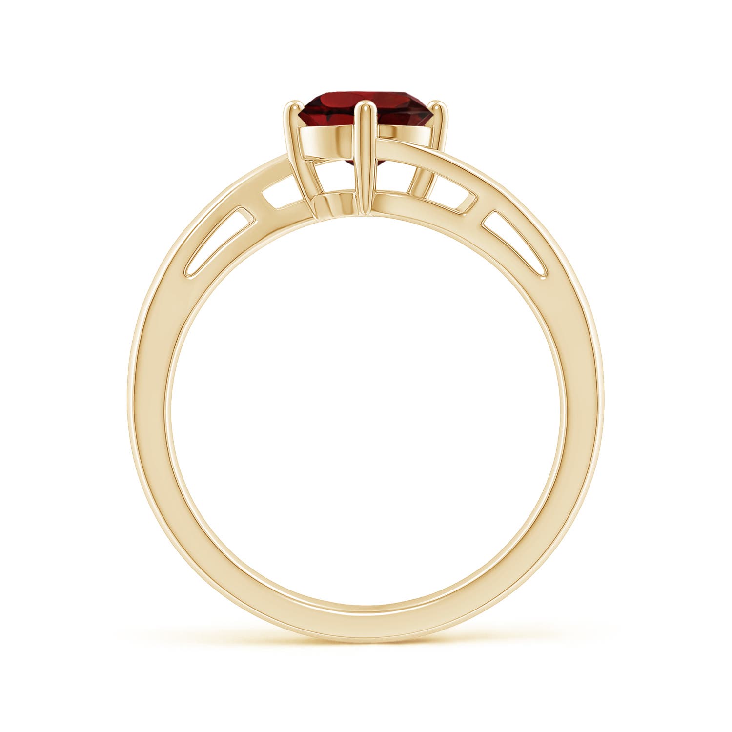 AAA - Garnet / 1 CT / 14 KT Yellow Gold